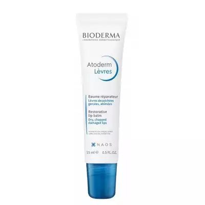 BIODERMA ATODERM Balsam do ust odżywczo-regenerujący 15 ml