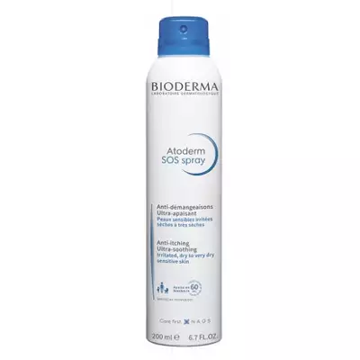 BIODERMA ATODERM SOS ultra łagodzący spray eliminujący swędzenie skóry 200 ml