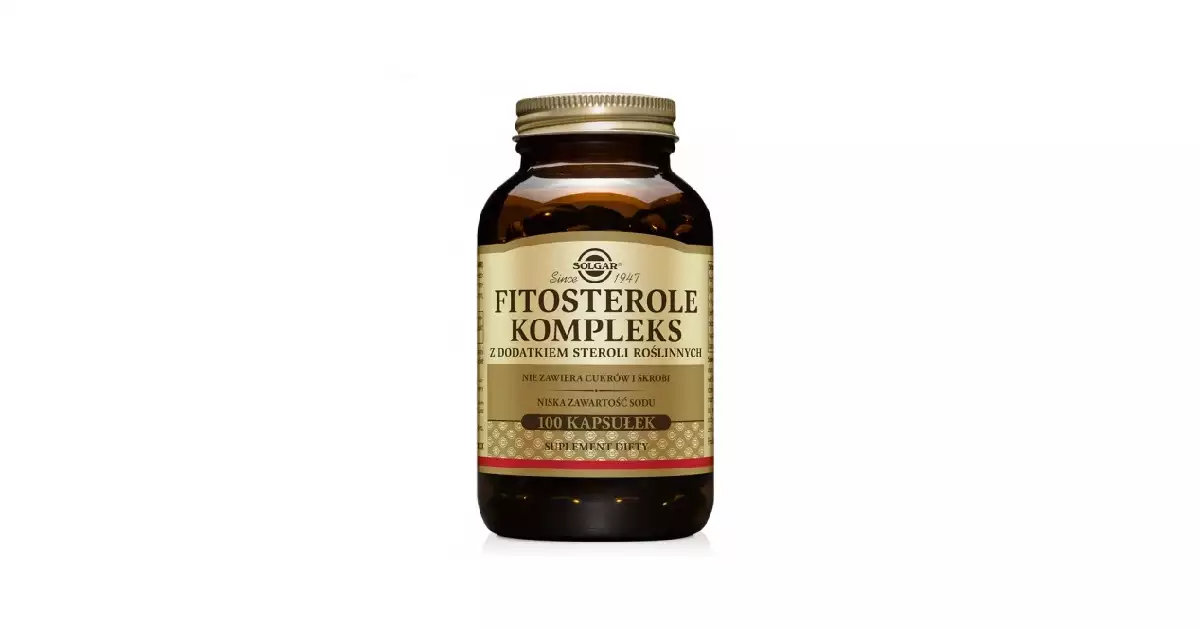 SOLGAR Fitosterole Kompleks 100 kapsułek