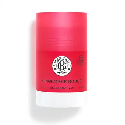 Roger &amp; Gallet Gingembre Rouge Dezodorant w sztyfcie 50 g Różowy pieprz – Imbir – Benzoes