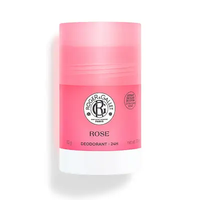 Roger &amp; Gallet Rose Dezodorant w sztyfcie 50 g Włoska mandarynka – Róża damasceńska – Piżmo
