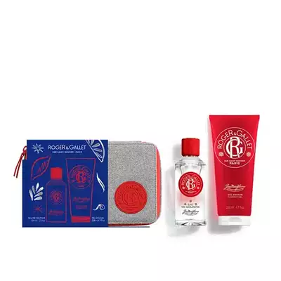 Roger&amp;Gallet Zestaw Jean Marie Farina dla mężczyzn: Woda kolońska 100 ml + Żel pod prysznic 200 ml