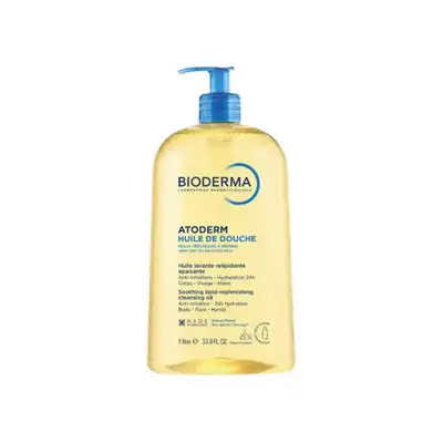 Bioderma Atoderm Huile de douche olejek do mycia do twarzy i ciała do skóry bardzo suchej i podrażnionej 1 l