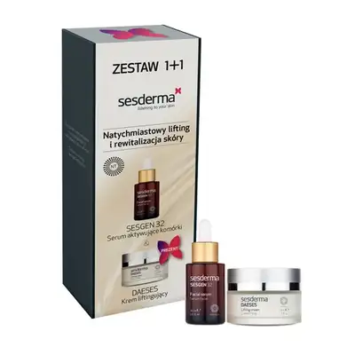 SESDERMA ZESTAW Sesgen 32 Serum aktywujące komórki 30 ml + Daeses Krem liftingujący 50 ml