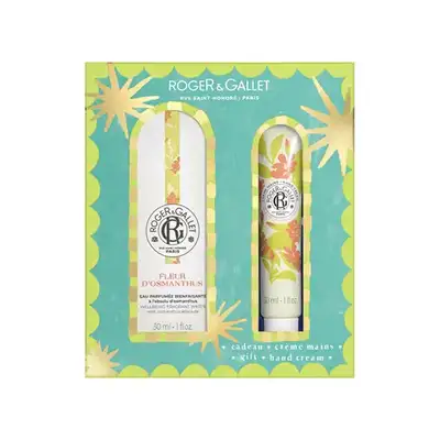 Roger&amp;Gallet Zestaw XMASS 2025 Fleur D'Osmanthus: Woda zapachowa 30 ml + Krem do rąk 30 ml
