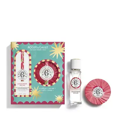 Roger&amp;Gallet Zestaw XMASS 2025 Gingembre Rouge: Woda zapachowa 30 ml + Mydło 100 g