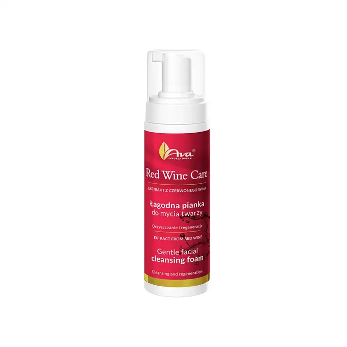 Ava Red Wine Care Łagodna pianka do mycia twarzy 150 ml