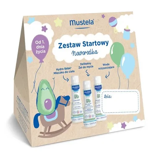 MUSTELA Zestaw Startowy Noworodka